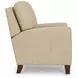 Fremont Cashmere Stone Leather Push Thru The Arms Recliner