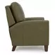 Fremont Oasis Olive Leather Push Thru The Arms Recliner