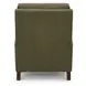 Fremont Oasis Olive Leather Push Thru The Arms Recliner