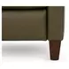 Fremont Oasis Olive Leather Push Thru The Arms Recliner