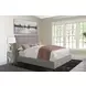 Cody Cork Natural Performance Fabric Queen Upholstered Panel Bed