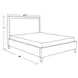 Cody Cork Natural Performance Fabric Queen Upholstered Panel Bed