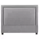 Cody Mineral Gray Performance Fabric Queen Upholstered Panel Bed