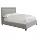 Cody Cork Natural Performance Fabric King Upholstered Panel Bed