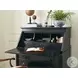 Charleston Black Secretary Desk