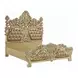 Seville Gold Upholstered Panel Bedroom Set