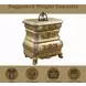 Seville Gold 3 Drawer Nightstand