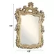 Seville Gold Rectangular Wall Mirror