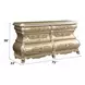 Seville Gold 6 Drawer Dresser