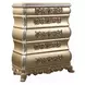 Seville Gold Upholstered Panel Bedroom Set