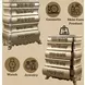Seville Gold 5 Drawer Chest