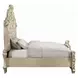 Vatican Light Gold and Champagne Silver Upholstered Panel Bedroom Set