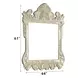 Vatican Champagne Silver Rectangular Wall Mirror