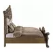 Constantine Light Gold and Brown Upholstered Panel Bedroom Set