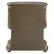 Constantine Brown and Gold 2 Drawer Nightstand