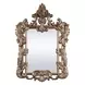 Constantine Brown and Gold Rectangular Wall Mirror