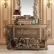 Constantine Brown and Gold 4 Drawer Dresser