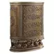 Constantine Light Gold and Brown Upholstered Panel Bedroom Set