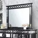Varian II Black and Silver Rectangular Dresser Mirror