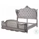 Ariadne Velvet and Antique Platinum Upholstered Bedroom Set