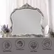 Ariadne Antique Platinum Arched Dresser Mirror