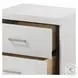 Casilda White 2 Drawer Nightstand