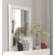 Casilda White Square Dresser Mirror