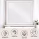 Katia Weathered White Rectangular Dresser Mirror