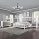 Katia Weathered White Rectangular Dresser Mirror