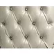 Vanaheim Beige and Antique White King Upholstered Panel Bed