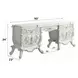 Vanaheim Antique White 7 Drawer Vanity Desk