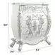 Vanaheim Antique White 5 Drawer Chest