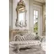 Vanaheim Beige and Antique White Upholstered Panel Bedroom Set