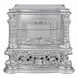 Valkyrie Antique Platinum 2 Drawer Nightstand