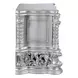Valkyrie Antique Platinum Upholstered Panel Bedroom Set