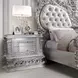 Valkyrie Antique Platinum 2 Drawer Nightstand