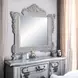 Valkyrie Antique Platinum Rectangular Dresser Mirror