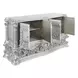 Valkyrie Antique Platinum Upholstered Panel Bedroom Set