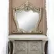 Danae Champagne and Gold Arched Dresser Mirror