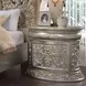 Sorina Antique Gold 3 Drawer Nightstand