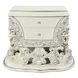 Adara Antique White 2 Drawer Nightstand