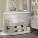 Adara Antique White 2 Drawer Nightstand