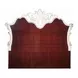 Vendome Cream and Antique Pearl King Upholstered Panel Bed