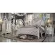 Vendome Cream and Antique Pearl King Upholstered Panel Bed