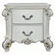 Vendome Antique Pearl 2 Drawer Nightstand