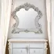 Vendome Antique Pearl Arched Wall Mirror