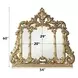 Cabriole Gold Arched Dresser Mirror