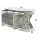 Sandoval Champagne 3 Drawer Dresser
