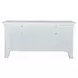 Vendome Antique Pearl 7 Drawer Vanity Desk