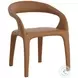 Atika Milliken Cognac Arm Chair